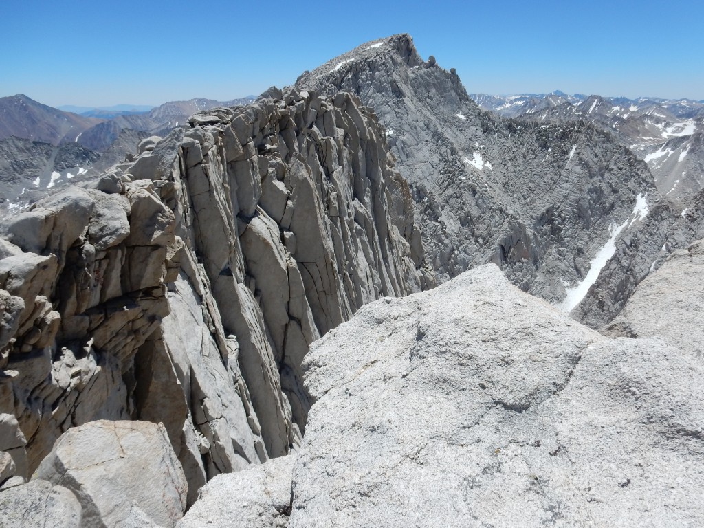 The summit ridge of mt. Mills. Photo credit Alexander Bukreyev.